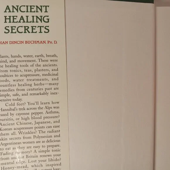 Ancient healing secrets: Practical cures that work today - Paperback - Picture 9 of 10